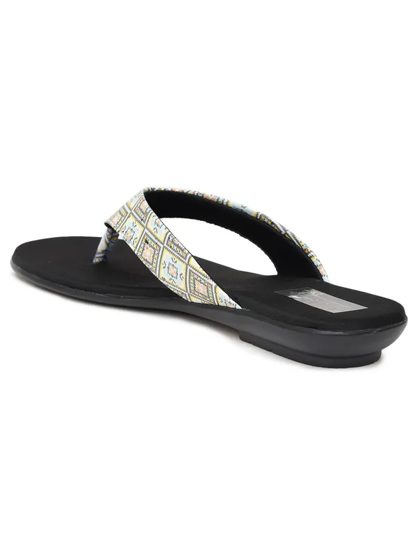 Women's_Embellished_One_toe_Flats_(__YELLOW_)