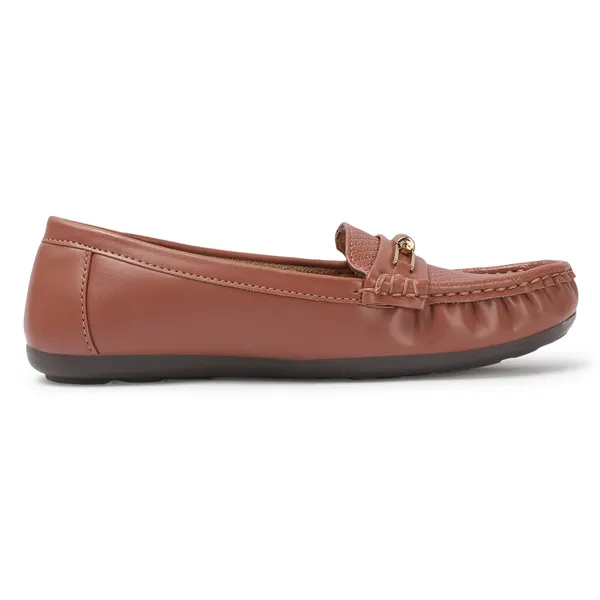 Casual_Dailywear_Soft_Buckle_Loafers_(Peach)