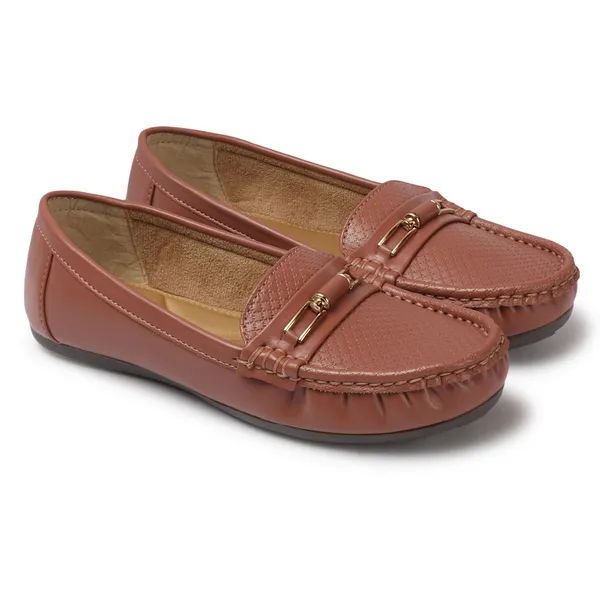 Casual_Dailywear_Soft_Buckle_Loafers_(Peach)
