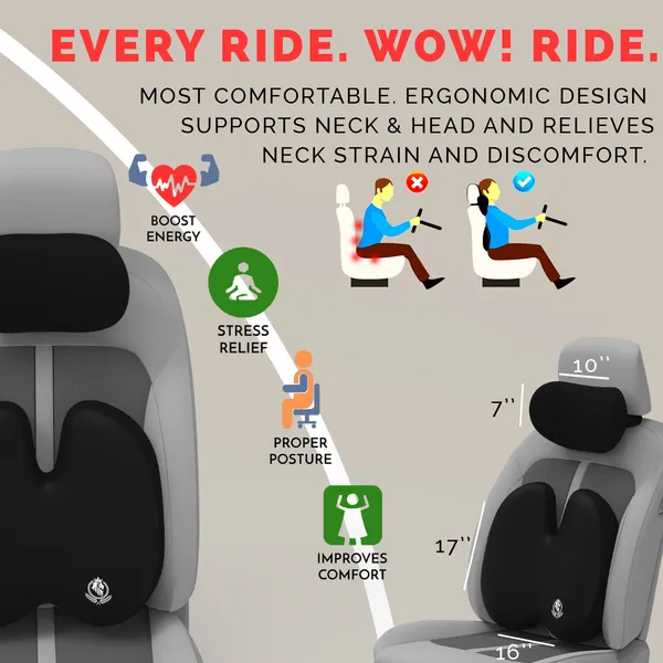 Neckrest_Back_Support_Or_Coccyx_Orthopaedic_Cushion_For_Long_Sitting_Universal_Fit_With_Ergonomic_Design_Made_By_High_Density_Memory_Foam_Used_For_Car_Or_Office_Chairs.