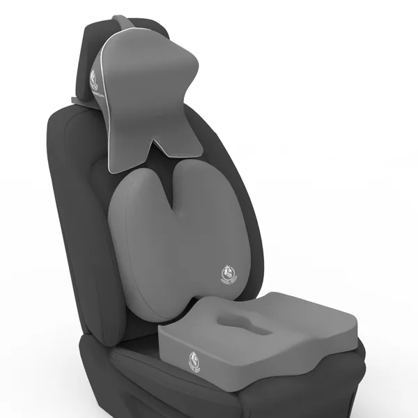 Neckrest_Back_Support_Or_Coccyx_Orthopaedic_Cushion_For_Long_Sitting_Universal_Fit_With_Ergonomic_Design_Made_By_High_Density_Memory_Foam_Used_For_Car_Or_Office_Chairs.