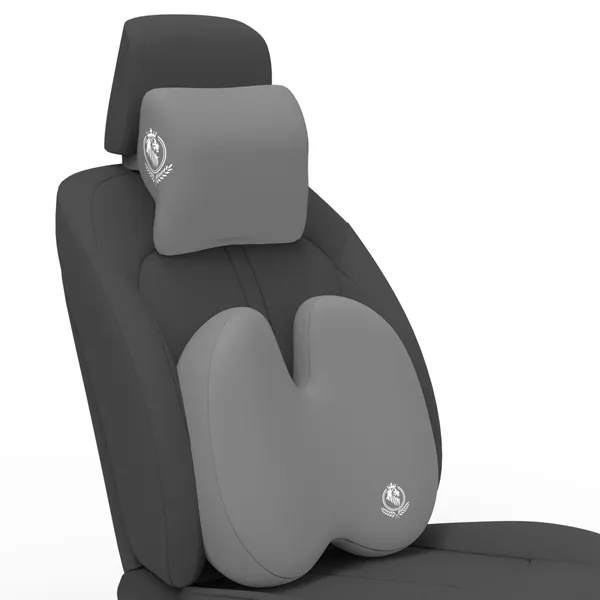 Neckrest_Back_Support_Or_Coccyx_Orthopaedic_Cushion_For_Long_Sitting_Universal_Fit_With_Ergonomic_Design_Made_By_High_Density_Memory_Foam_Used_For_Car_Or_Office_Chairs.