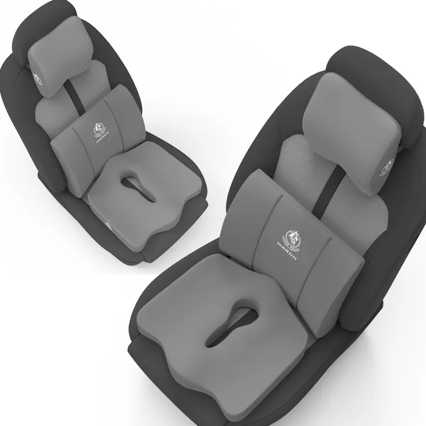 MRRON_Neckpro_Neckrest_Lumber_Back_Support_or_Coccyx_Orthopaedic_Cushion_for_Long_Sitting_Universal_fit_with_Ergonomic_Design_Made_by_High_Density_Memory_Foam_Used_for_Car_or_Office_Chairs.