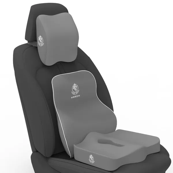 MRRON_Neckpro_Neckrest_Exemphlar_Back_Support_or_Coccyx_Orthopaedic_Cushion_for_Long_Sitting_Universal_fit_with_Ergonomic_Design_Made_by_High_Density_Memory_Foam_Used_for_Car_or_Office_Chairs.