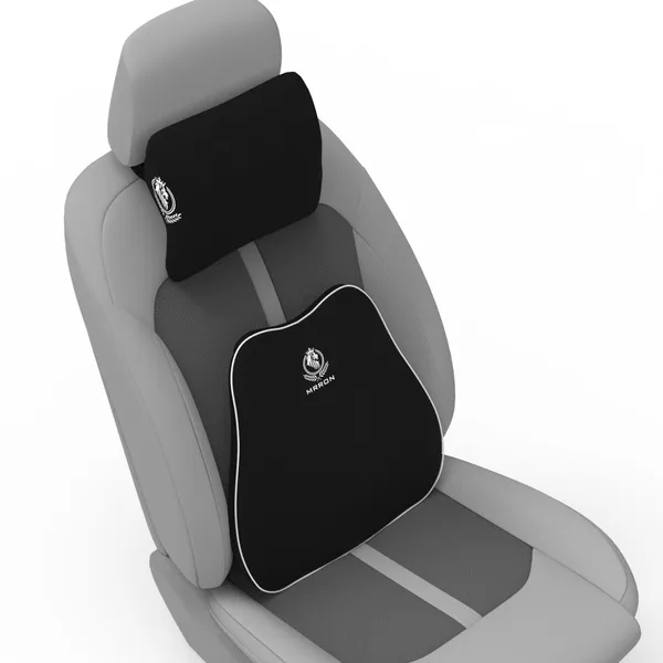 MRRON_Back_Support_Neck_Rest_for_Chair_&_Car_Seat,_Orthopaedic_Lumbar_Support_Memory_Foam_Backrest_Cushion_Designed_for_Back_Pain_Relief_Pillow_for_Comfortable_Sitting