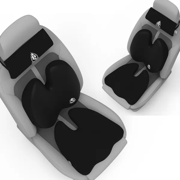 Neckrest_Back_Support_Or_Coccyx_Orthopaedic_Cushion_For_Long_Sitting_Universal_Fit_With_Ergonomic_Design_Made_By_High_Density_Memory_Foam_Used_For_Car_Or_Office_Chairs.
