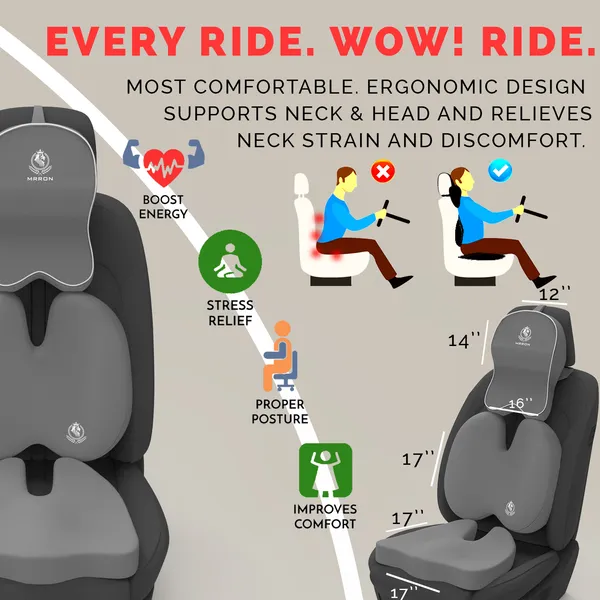 Neckrest_Back_Support_Or_Coccyx_Orthopaedic_Cushion_For_Long_Sitting_Universal_Fit_With_Ergonomic_Design_Made_By_High_Density_Memory_Foam_Used_For_Car_Or_Office_Chairs.