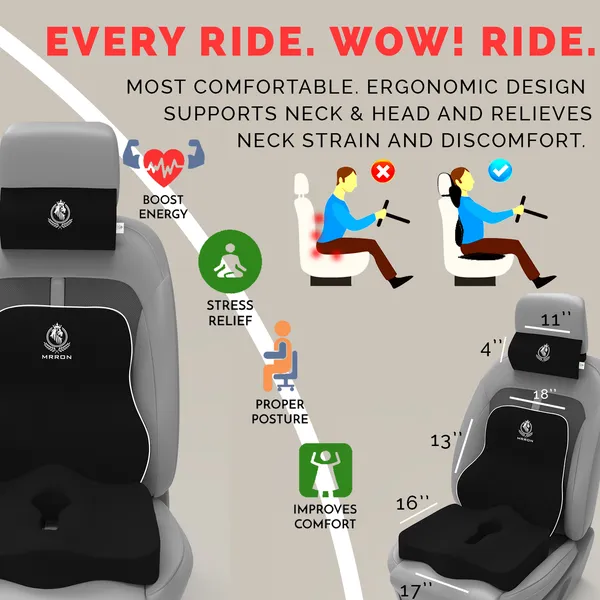 MRRON_Neckrest_Back_Support_or_Coccxy_Orthopaedic_Cushion_for_Long_Sitting_Universal_fit_with_Ergonomic_Design_Made_by_High_Density_Memory_Foam_Used_for_Car_or_Office_Chairs.