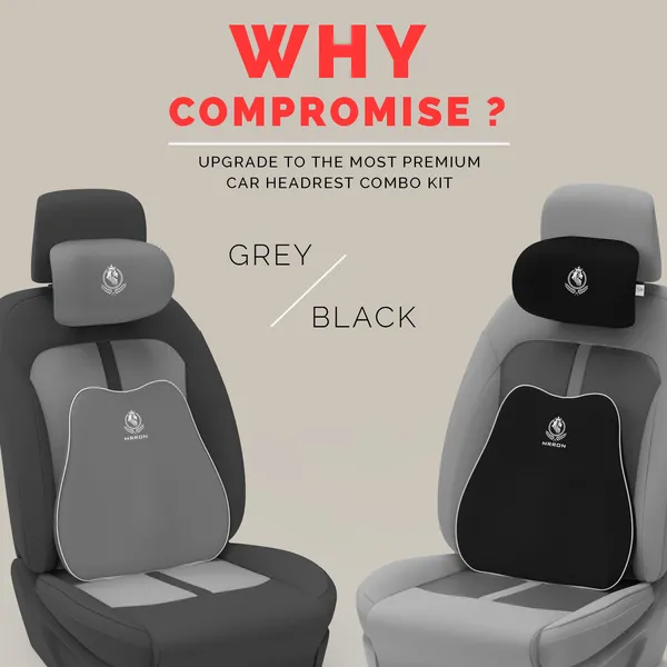 MRRON_Back_Support_Neck_Rest_for_Chair_&_Car_Seat,_Orthopaedic_Lumbar_Support_Memory_Foam_Backrest_Cushion_Designed_for_Back_Pain_Relief_Pillow_for_Comfortable_Sitting