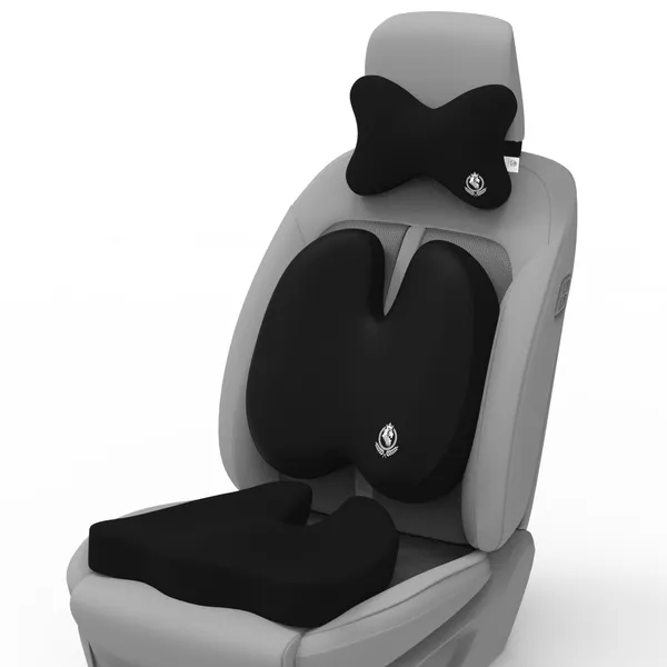 Neckrest_Back_Support_Or_Coccyx_Orthopaedic_Cushion_For_Long_Sitting_Universal_Fit_With_Ergonomic_Design_Made_By_High_Density_Memory_Foam_Used_For_Car_Or_Office_Chairs.
