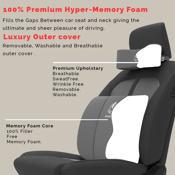 Brezze_Lumbar_Back_Support_Neck_Rest_For_Chair_&_Car_Seat,_Orthopaedic_Support_Memory_Foam_Backrest_Cushion_Designed_For_Back_Pain_Relief_Pillow_For_Comfortable_Sitting