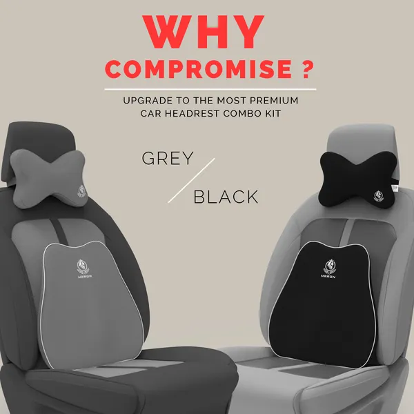 MRRON_Back_Support_Neck_Rest_for_Chair_&_Car_Seat,_Orthopaedic_Lumbar_Support_Memory_Foam_Backrest_Cushion_Designed_for_Back_Pain_Relief_Pillow_for_Comfortable_Sitting