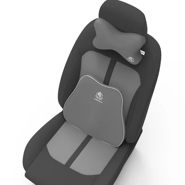 MRRON_Back_Support_Neck_Rest_for_Chair_&_Car_Seat,_Orthopaedic_Lumbar_Support_Memory_Foam_Backrest_Cushion_Designed_for_Back_Pain_Relief_Pillow_for_Comfortable_Sitting