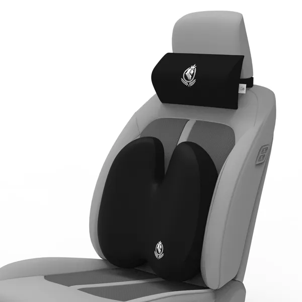 Neckrest_Back_Support_Or_Coccyx_Orthopaedic_Cushion_For_Long_Sitting_Universal_Fit_With_Ergonomic_Design_Made_By_High_Density_Memory_Foam_Used_For_Car_Or_Office_Chairs.