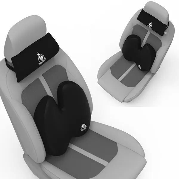 Neckrest_Back_Support_Or_Coccyx_Orthopaedic_Cushion_For_Long_Sitting_Universal_Fit_With_Ergonomic_Design_Made_By_High_Density_Memory_Foam_Used_For_Car_Or_Office_Chairs.