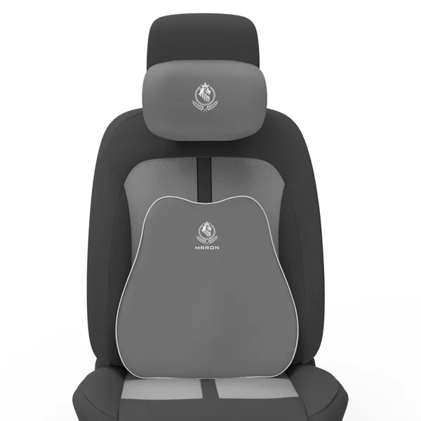 MRRON_Back_Support_Neck_Rest_for_Chair_&_Car_Seat,_Orthopaedic_Lumbar_Support_Memory_Foam_Backrest_Cushion_Designed_for_Back_Pain_Relief_Pillow_for_Comfortable_Sitting
