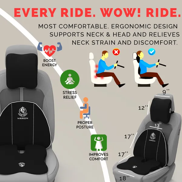 MRRON_Neckpro_Neckrest_Cruz_Back_Support_or_Cushion_Orthopaedic_Cushion_for_Long_Sitting_Universal_fit_with_Ergonomic_Design_Made_by_High_Density_Memory_Foam_Used_for_Car_or_Office_Chairs.