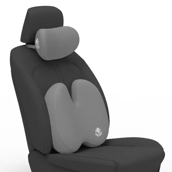 Neckrest_Back_Support_Or_Coccyx_Orthopaedic_Cushion_For_Long_Sitting_Universal_Fit_With_Ergonomic_Design_Made_By_High_Density_Memory_Foam_Used_For_Car_Or_Office_Chairs.
