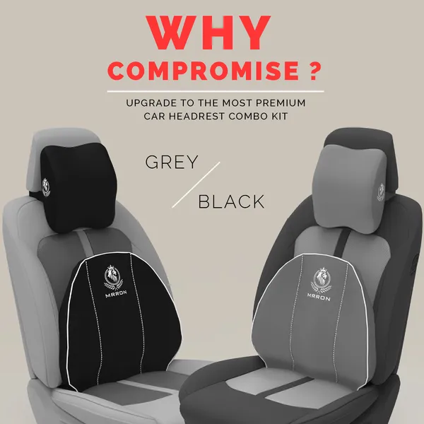 MRRON_Neckpro_Cruz_Spine_Back_Support_Neck_Rest_for_Chair_&_Car_Seat,_Orthopaedic_Lumbar_Support_Memory_Foam_Backrest_Cushion_Designed_for_Back_Pain_Relief_Pillow_for_Comfortable_Sitting