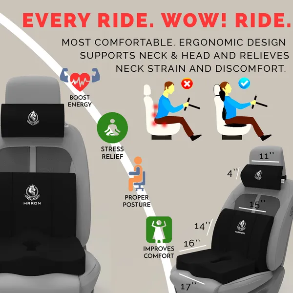 MRRON_Berno_Neckrest_Lumber_Back_Support_or_Coccxy_Orthopaedic_Cushion_for_Long_Sitting_Universal_fit_with_Ergonomic_Design_Made_by_High_Density_Memory_Foam_Used_for_Car_or_Office_Chairs.