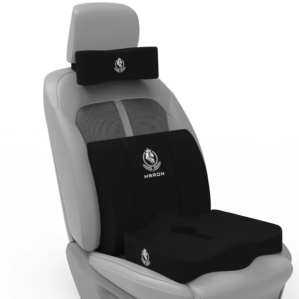 MRRON_Breeze_Neck_rest__Lumber_Back_Support_or_Coccxy_Orthopaedic_Cushion_for_Long_Sitting_Universal_fit_with_Ergonomic_Design_Made_by_High_Density_Memory_Foam_Used_for_Car_or_Office_Chairs.