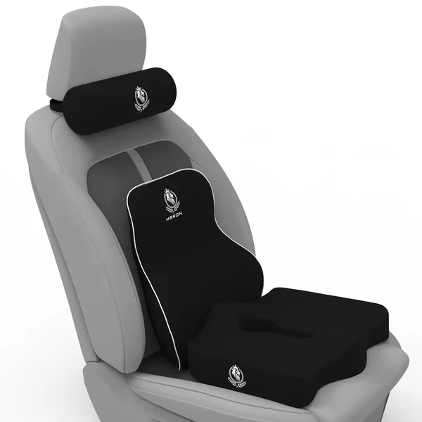 MRRON_Celia_Neck_rest__Exempohlar_Back_Support_or_Coccxy_Orthopaedic_Cushion_for_Long_Sitting_Universal_fit_with_Ergonomic_Design_Made_by_High_Density_Memory_Foam_Used_for_Car_or_Office_Chairs.