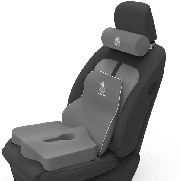 MRRON_Celia_Neck_rest__Exempohlar_Back_Support_or_Coccxy_Orthopaedic_Cushion_for_Long_Sitting_Universal_fit_with_Ergonomic_Design_Made_by_High_Density_Memory_Foam_Used_for_Car_or_Office_Chairs.
