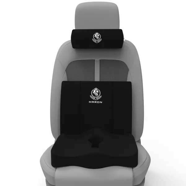 MRRON_Celia_Neck_rest__Lumber_Back_Support_or_Coccxy_Orthopaedic_Cushion_for_Long_Sitting_Universal_fit_with_Ergonomic_Design_Made_by_High_Density_Memory_Foam_Used_for_Car_or_Office_Chairs.