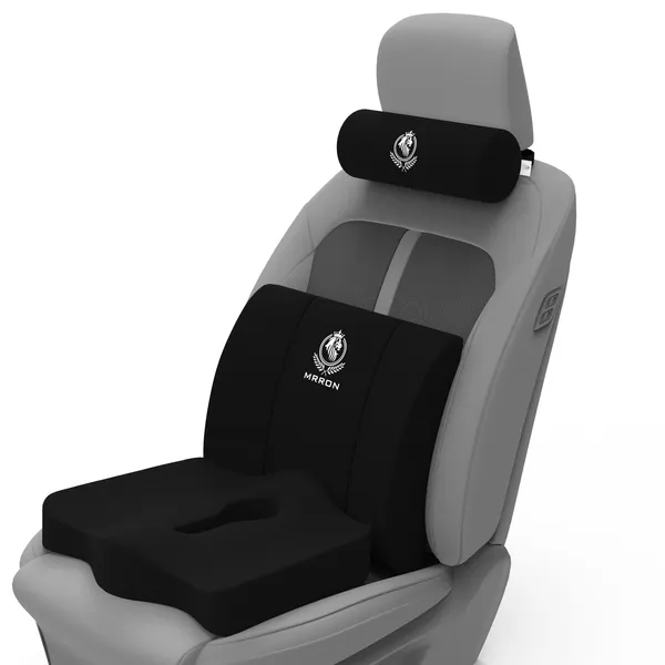 MRRON_Celia_Neck_rest__Lumber_Back_Support_or_Coccxy_Orthopaedic_Cushion_for_Long_Sitting_Universal_fit_with_Ergonomic_Design_Made_by_High_Density_Memory_Foam_Used_for_Car_or_Office_Chairs.