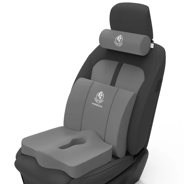 MRRON_Celia_Neck_rest__lumber_Back_Support_or_Coccxy_Orthopaedic_Cushion_for_Long_Sitting_Universal_fit_with_Ergonomic_Design_Made_by_High_Density_Memory_Foam_Used_for_Car_or_Office_Chairs.