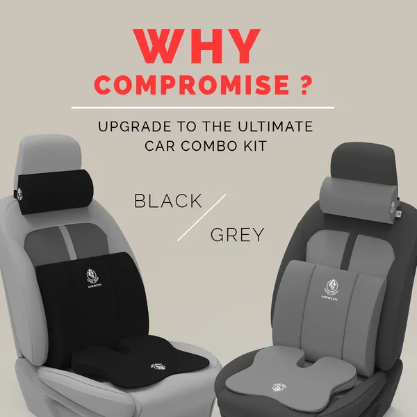 MRRON_Memory_Foam_Car_Seat_Cushion_Combo_–_Backrest,_Seat_Cushion_&_Neckrest_for_Tailbone,_Sciatica_&_Back_Pain_Relief_–_Orthopedic_Support_for_Driving,_Office_Chair.