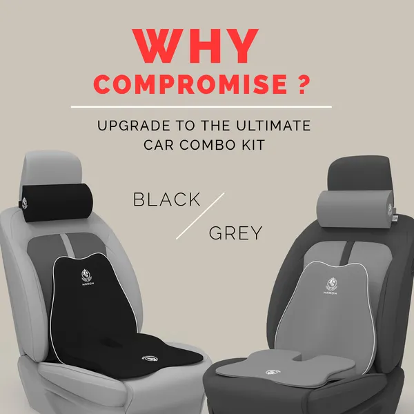MRRON_Memory_Foam_Car_Seat_Cushion_Combo_–_Backrest,_Seat_Cushion_&_Neckrest_for_Tailbone,_Sciatica_&_Back_Pain_Relief_–_Orthopedic_Support_for_Driving,_Office_Chair.