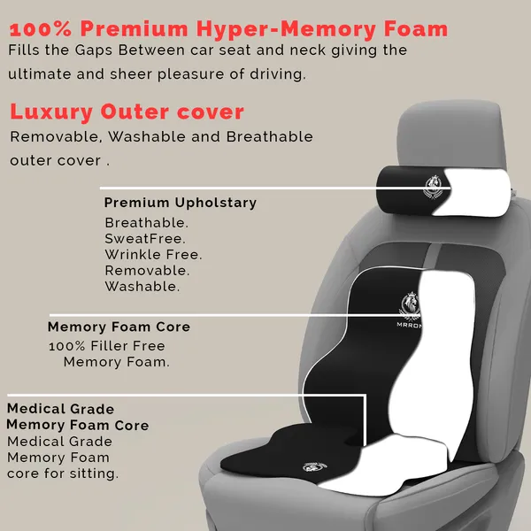 MRRON_Memory_Foam_Car_Seat_Cushion_Combo_–_Backrest,_Seat_Cushion_&_Neckrest_for_Tailbone,_Sciatica_&_Back_Pain_Relief_–_Orthopedic_Support_for_Driving,_Office_Chair.