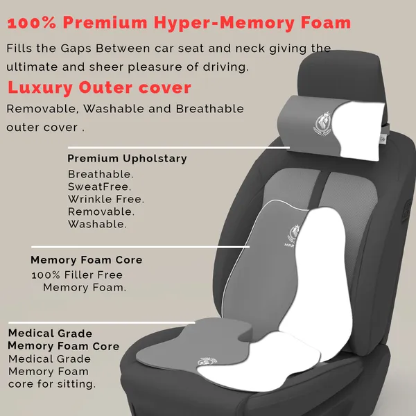 MRRON_Memory_Foam_Car_Seat_Cushion_Combo_–_Backrest,_Seat_Cushion_&_Neckrest_for_Tailbone,_Sciatica_&_Back_Pain_Relief_–_Orthopedic_Support_for_Driving,_Office_Chair.