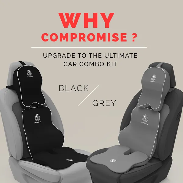 MRRON_Memory_Foam_Car_Seat_Cushion_Combo_–_Backrest,_Seat_Cushion_&_Neckrest_for_Tailbone,_Sciatica_&_Back_Pain_Relief_–_Orthopedic_Support_for_Driving,_Office_Chair.