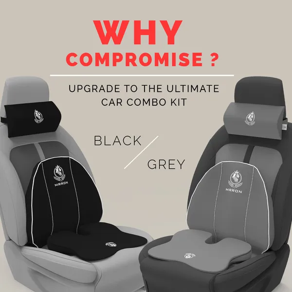 MRRON_Memory_Foam_Car_Seat_Cushion_Combo_–_Backrest,_Seat_Cushion_&_Neckrest_for_Tailbone,_Sciatica_&_Back_Pain_Relief_–_Orthopedic_Support_for_Driving,_Office_Chair.