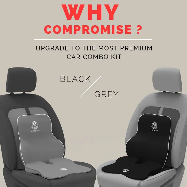 MRRON_Memory_Foam_Car_Seat_Cushion_Combo_–_Backrest,_Seat_Cushion_&_Neckrest_for_Tailbone,_Sciatica_&_Back_Pain_Relief_–_Orthopedic_Support_for_Driving,_Office_Chair.