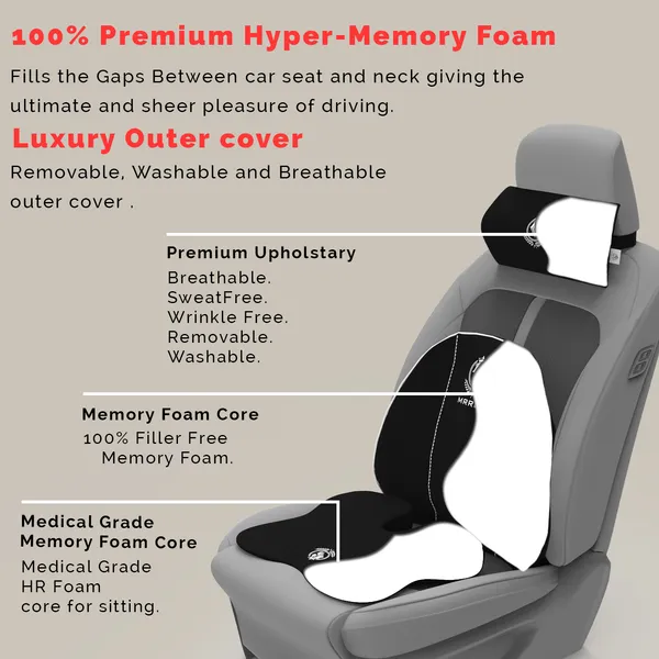 MRRON_Memory_Foam_Car_Seat_Cushion_Combo_–_Backrest,_Seat_Cushion_&_Neckrest_for_Tailbone,_Sciatica_&_Back_Pain_Relief_–_Orthopedic_Support_for_Driving,_Office_Chair.
