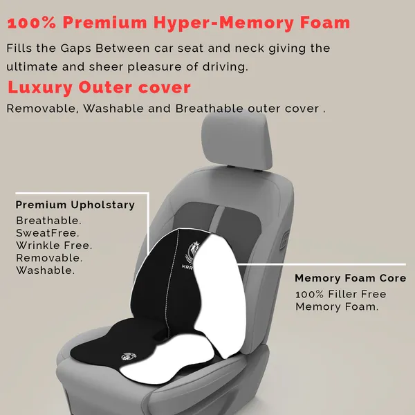 MRRON_Memory_Foam_Car_Seat_Cushion_Combo_–_Backrest,_Seat_Cushion_&_Neckrest_for_Tailbone,_Sciatica_&_Back_Pain_Relief_–_Orthopedic_Support_for_Driving,_Office_Chair.