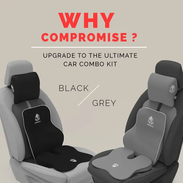 MRRON_Memory_Foam_Car_Seat_Cushion_Combo_–_Backrest,_Seat_Cushion_&_Neckrest_for_Tailbone,_Sciatica_&_Back_Pain_Relief_–_Orthopedic_Support_for_Driving,_Office_Chair.
