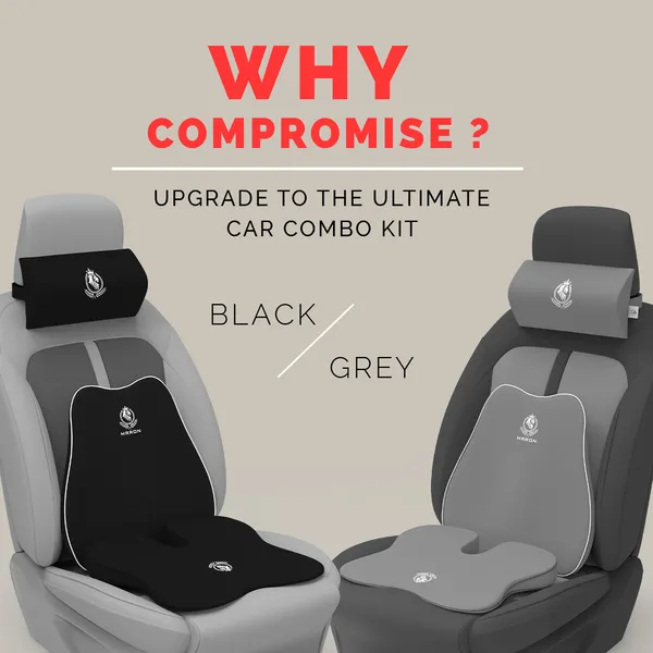 MRRON_Memory_Foam_Car_Seat_Cushion_Combo_–_Backrest,_Seat_Cushion_&_Neckrest_for_Tailbone,_Sciatica_&_Back_Pain_Relief_–_Orthopedic_Support_for_Driving,_Office_Chair.