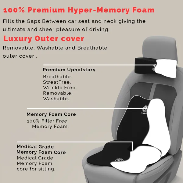 MRRON_Memory_Foam_Car_Seat_Cushion_Combo_–_Backrest,_Seat_Cushion_&_Neckrest_for_Tailbone,_Sciatica_&_Back_Pain_Relief_–_Orthopedic_Support_for_Driving,_Office_Chair.