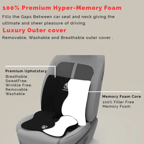MRRON_Memory_Foam_Car_Seat_Cushion_Combo_–_Backrest,_Seat_Cushion_&_Neckrest_for_Tailbone,_Sciatica_&_Back_Pain_Relief_–_Orthopedic_Support_for_Driving,_Office_Chair.