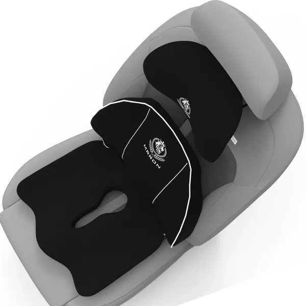 MRRON_Mivi_Neck_rest__Cruz_Back_Support_or_Coccxy_Orthopaedic_Cushion_for_Long_Sitting_Universal_fit_with_Ergonomic_Design_Made_by_High_Density_Memory_Foam_Used_for_Car_or_Office_Chairs.
