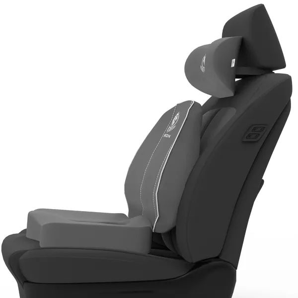 MRRON_Mivi_Neck_rest__Cruz_Back_Support_or_Coccxy_Orthopaedic_Cushion_for_Long_Sitting_Universal_fit_with_Ergonomic_Design_Made_by_High_Density_Memory_Foam_Used_for_Car_or_Office_Chairs.