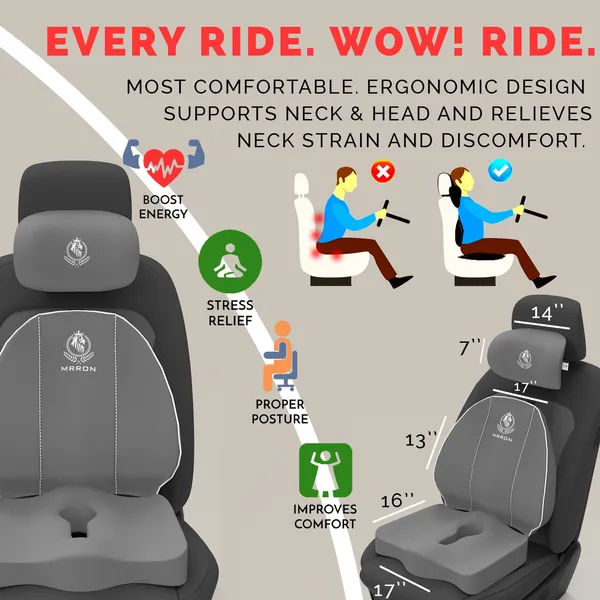 MRRON_Mivi_Neck_rest__Cruz_Back_Support_or_Coccxy_Orthopaedic_Cushion_for_Long_Sitting_Universal_fit_with_Ergonomic_Design_Made_by_High_Density_Memory_Foam_Used_for_Car_or_Office_Chairs.