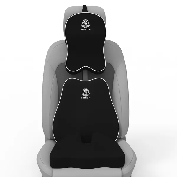 MRRON_Supreme_Neckrest_Slim_Back_Support_or_Coccxypro_Orthopaedic_Cushion_for_Long_Sitting_Universal_fit_with_Ergonomic_Design_Made_by_High_Density_Memory_Foam_Used_for_Car_or_Office_Chairs.