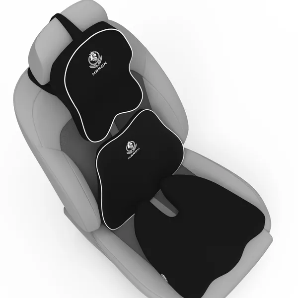 MRRON_Supreme_Neckrest_Slim_Back_Support_or_Coccxypro_Orthopaedic_Cushion_for_Long_Sitting_Universal_fit_with_Ergonomic_Design_Made_by_High_Density_Memory_Foam_Used_for_Car_or_Office_Chairs.