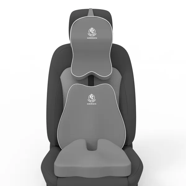 MRRON_Supreme_Neckrest_Slim_Back_Support_or_Coccxypro_Orthopaedic_Cushion_for_Long_Sitting_Universal_fit_with_Ergonomic_Design_Made_by_High_Density_Memory_Foam_Used_for_Car_or_Office_Chairs.