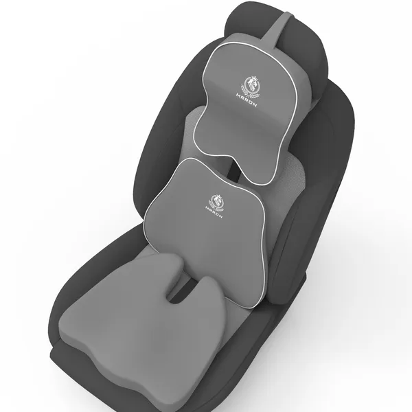 MRRON_Supreme_Neckrest_Slim_Back_Support_or_Coccxypro_Orthopaedic_Cushion_for_Long_Sitting_Universal_fit_with_Ergonomic_Design_Made_by_High_Density_Memory_Foam_Used_for_Car_or_Office_Chairs.